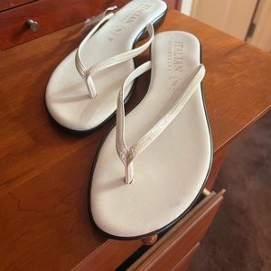 Italian ShoeMakers white, Sandles NEW